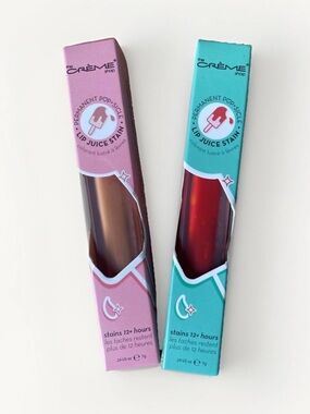 Permanent Pop-Sicle Lip Juice Stain — Creamsicle & Strawberry Feels Forever